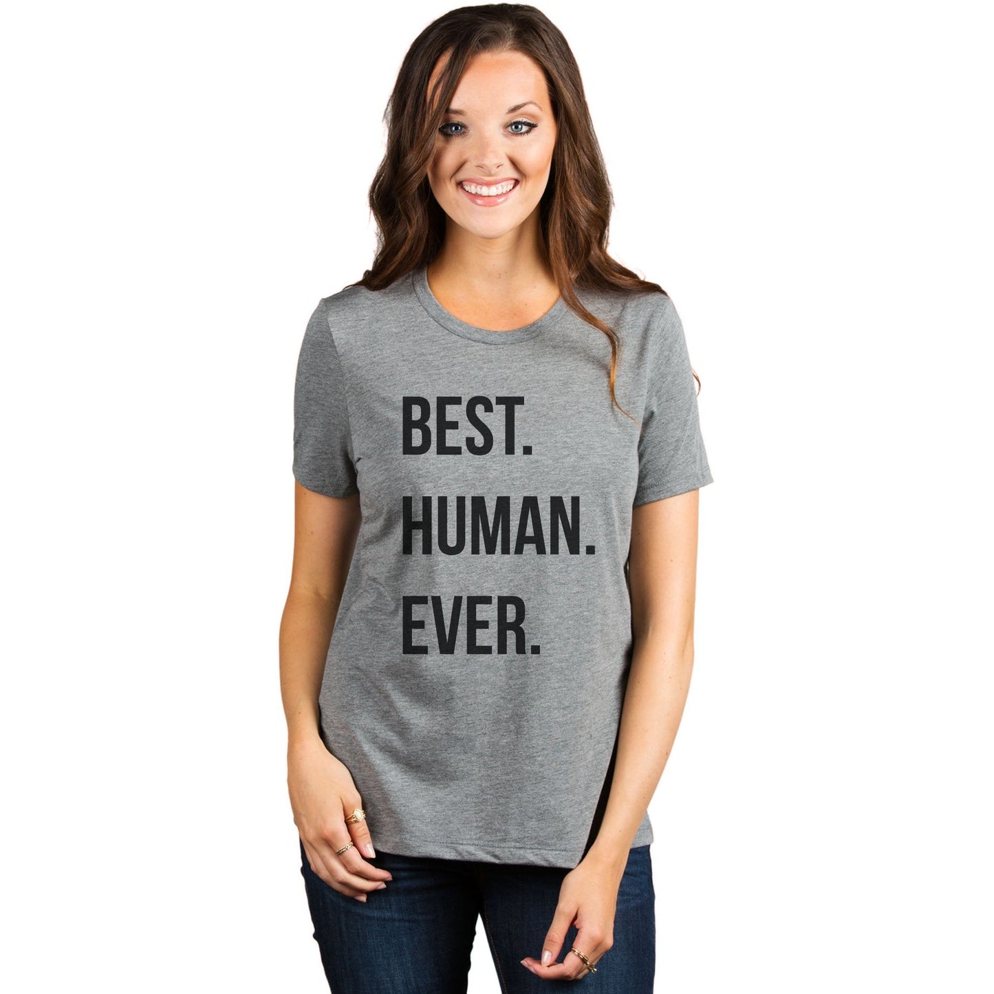 Best Human Ever - Thread Tank | Stories You Can Wear | T-Shirts, Tank Tops and Sweatshirts