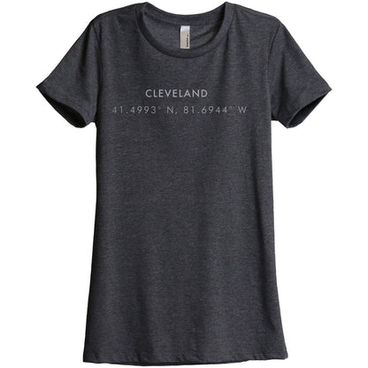 Cleveland T-Shirt GPS Coordinates