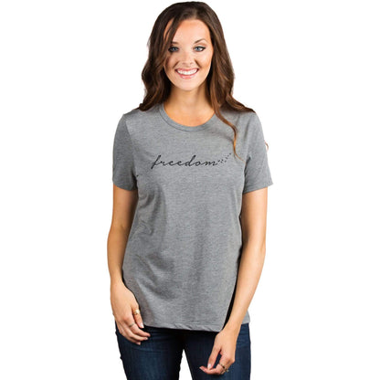 Freedom Script - Thread Tank | Stories You Can Wear | T-Shirts, Tank Tops and Sweatshirts