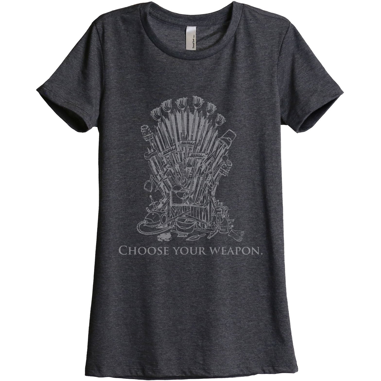 Choose Your Weapon Iron Throne - Thread Tank | Stories You Can Wear | T-Shirts, Tank Tops and Sweatshirts