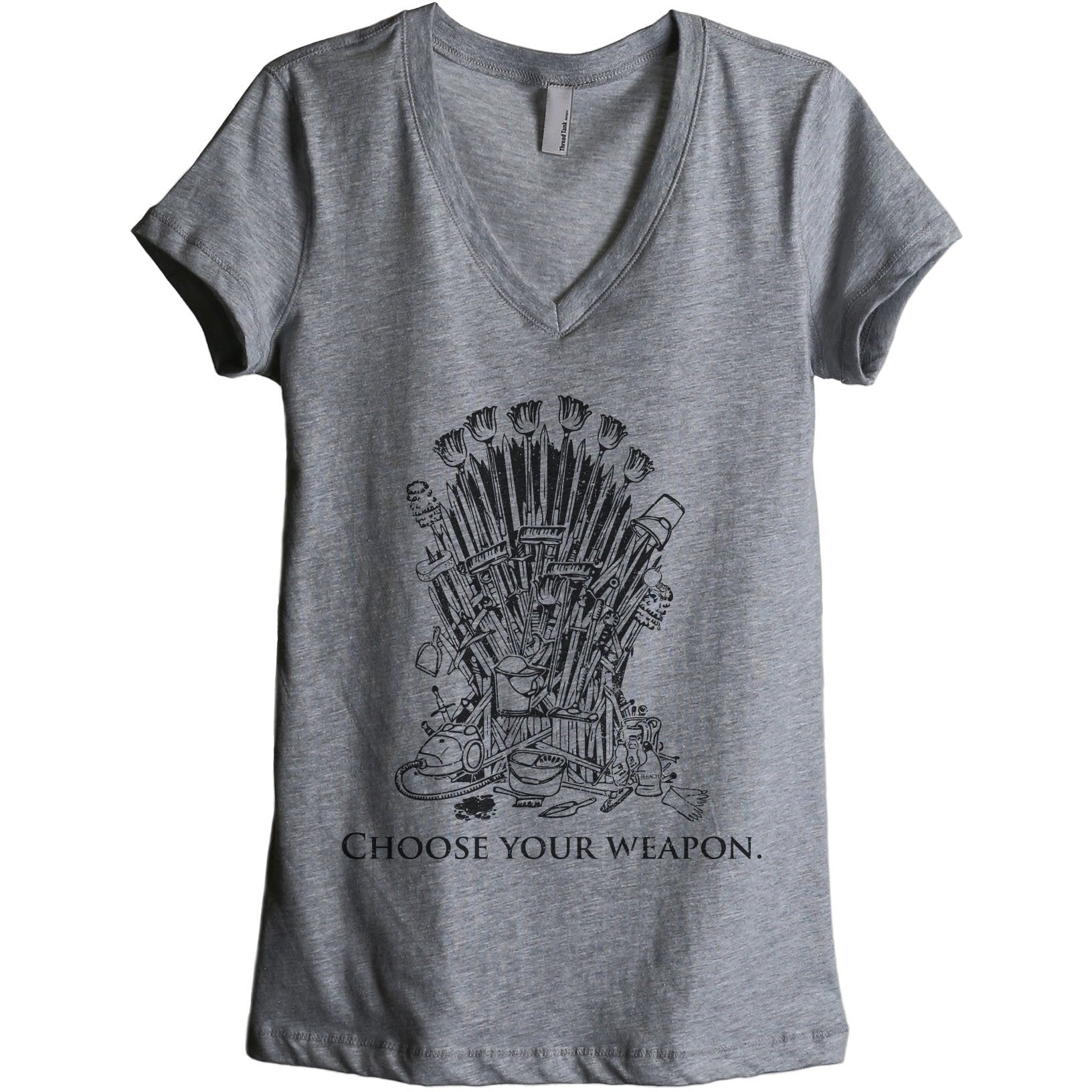 Choose Your Weapon Iron Throne - Thread Tank | Stories You Can Wear | T-Shirts, Tank Tops and Sweatshirts
