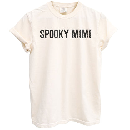 spooky mimi oversized garment dyed shirt