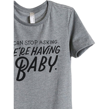 You Can Stop Asking When We're Having A Baby - Stories You Can Wear by Thread Tank